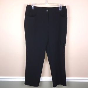 ❌SOLD❌Weekends by Chico’s Women’s Black Cargo Pocket Pants